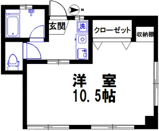 東京都世田谷区瀬田2【マンション】の間取り