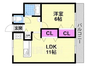 橋本マンション【3階】の間取り