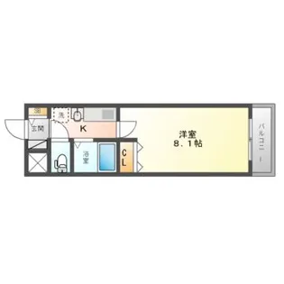 アーバンエース守口パル【2階】の間取り