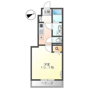 ハニーカルテット【1階】の間取り