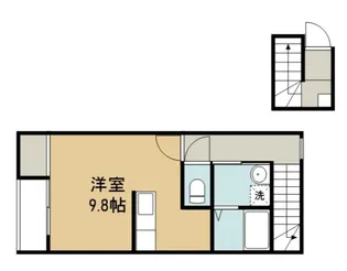 トピア安倍館B棟【2階】の間取り