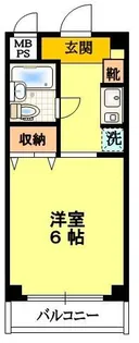 1Kの間取り画像