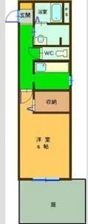 ラ・ソレイユ【1階】の間取り