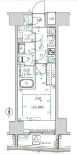 ARTESSIMO CORSO【4階】の間取り