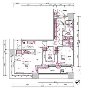 目黒第一マンションズ【12階】の間取り