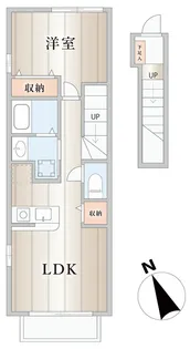 メゾンカインドG【2階】の間取り