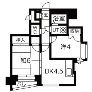 ライオンズマンション北目町第2【10階】の間取り