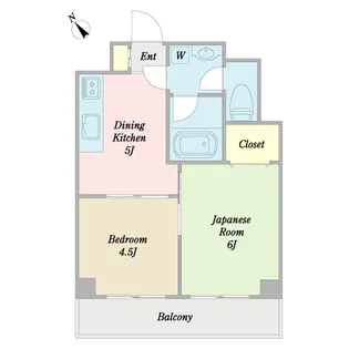 ツインコーポラス【10階】の間取り