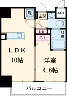 StoRK Residence 南楠葉【4階】の間取り
