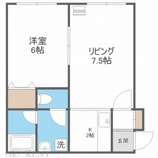 グリーンヒルII【2階】の間取り