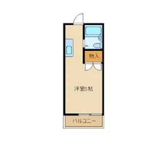 ハイツエミール【1階】の間取り