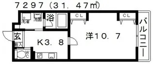 ステラウッド惣社I【2階】の間取り