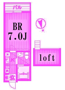 サンサーラ泉壱番館【3階】の間取り
