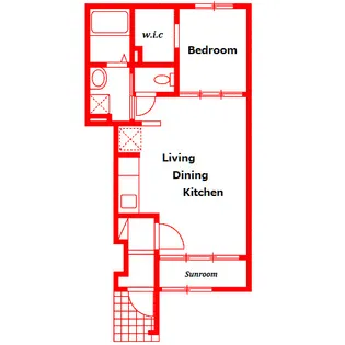 ミルレーヴIII【1階】の間取り