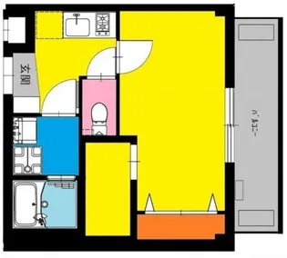 b CASA浅草イースト【3階】の間取り
