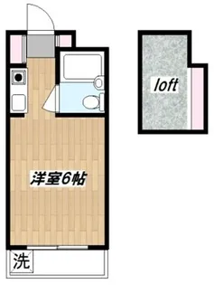 カーメル下高井戸【2階】の間取り