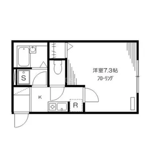 メゾン南麻布【1階】の間取り