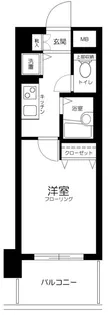 アヴァンツァーレ新宿ピアチェーレ【7階】の間取り