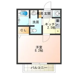 Bien Luce【1階】の間取り