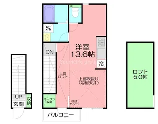 アメニティーハウス【2階】の間取り
