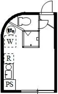 エミネンス加賀【1階】の間取り