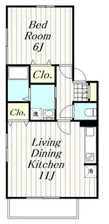 パストラル(愛名)【1階】の間取り
