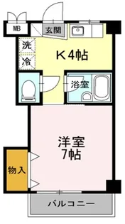 ミラ上星川【4階】の間取り
