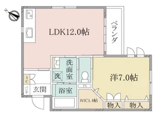 (シニア限定)ヘーベルヴィレッジ元住吉II~ヘーベルヴィレッジ元住吉弐番【2階】の間取り