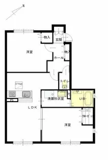 ヴィアソーレ 参番館【1階】の間取り