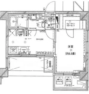ブレッザ戸越【10階】の間取り