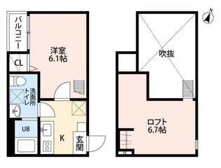 A・CORSO 八本松【1階】の間取り