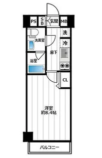 東京都墨田区本所4【マンション】の間取り
