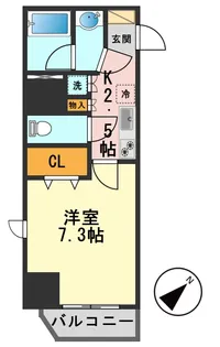 東京都江戸川区西小岩4【マンション】の間取り