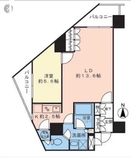 エクセレント麻布十番【11階】の間取り