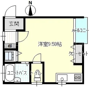 神奈川県横浜市鶴見区下末吉4【アパート】の間取り