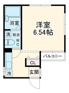 フェリーチェヴィータ【1階】の間取り