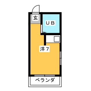グローバル新瑞【1階】の間取り