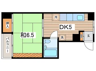 リバーサイド鈴木【1階】の間取り