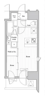 アークマーク大森町アジールコート【9階】の間取り