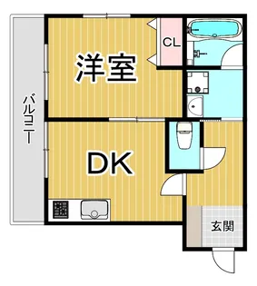 テルヴェ【3階】の間取り