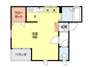カモミール【2階】の間取り