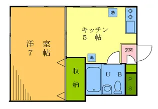 岡宜ビル【3階】の間取り