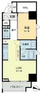 ベルファース本郷弓町【5階】の間取り