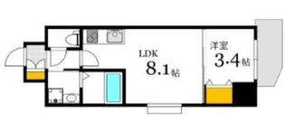 ビーズヒルズステージII【3階】の間取り
