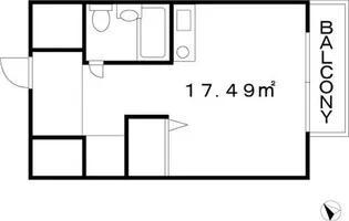 ステージ西新宿【3階】の間取り