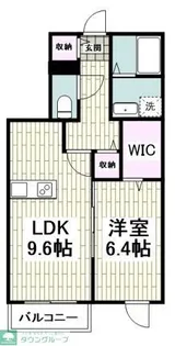 クレール・エ・ボウIII【2階】の間取り