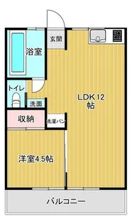 サラダイマンション【2階】の間取り