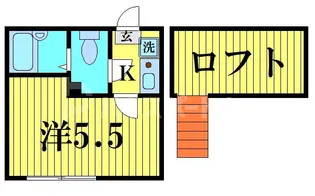 サンフォート小岩【3階】の間取り
