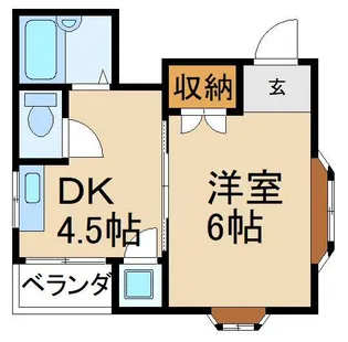 エクセル藤田【3階】の間取り