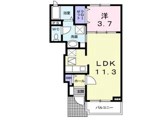 Clement・F【1階】の間取り